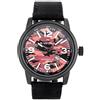 Naviforce - NF9080 - Orologio da polso al quarzo analogico moda uomo, impermeabile (Cinturino: nero/indice: bianco)