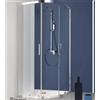 Colacril Box Doccia Semicircolare 6mm Scorrevole Anticalcare H200 FS40