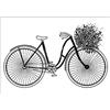 Artemio timbro Bicicletta, Legno, 37 x 53 mm