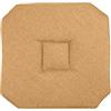 Stof - Cuscino per sedia - Dimensione 40 x 40 cm - 100% poliestere - Colore cammello - Modello Bea - Qualità eccezionale - Confortevole ed elegante - Facile da pulire