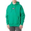Tommy Jeans Tjm Tommy Badge Hoodie DM0DM10904 Felpe con Cappuccio, Verde (Green Malachite), L Uomo