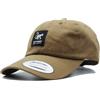 Surf Monkey Berretto da baseball Classic Berretto Dad in cotone senza struttura - Cotone biologico, beige, Taglia unica