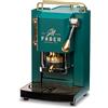 FABER COFFEE MACHINES | Modello Pro Mini Deluxe | Macchina caffe a cialde ese 44mm | | Pressacialda in ottone regolabile (BRITISH GREEN)