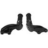 HCmotorku Staffa di montaggio per poggiapiedi per passeggero posteriore per moto, adatta per Indian Scout 2015-2023 Scout Sixty 2016-2023 Bobber 2018-2023, nero