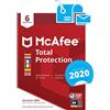 McAfee Total Protection 2020| Edizione Europea | 6 Dispositivi | Abbonamento di 1 anno | PC/Mac/Smartphone/Tablet | Codice di attivazione via mail