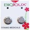 Sanico BJT962 ORECCHINI CRYSTAL PL TITANIO