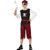Atosa Th3 Party Atosa 40996 - Costume da pirata rosso 3-4