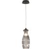 Ondaluce Lampada sospensione D12 cm in vetro soffiato Fumè - MADAGASCAR Mod3