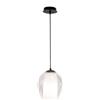 Ondaluce Lampada sospensione D20 cm - vetro soffiato Trasparente BONNIE MOD1