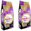 Gimoka - Caffè In Grani - 2 Kg - Miscela VELLUTATO - Light Roast - Intensità 6 - Made In Italy - 100% Arabica - Confezione Da 2 Pacchi Da 1 Kg