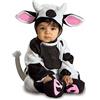 Rubie's Rubies Costume piccola mucca per bambini da 1 a 2 anni, Tuta con coda e cappuccio, Oficiale Rubies per Carnivale, Halloween, Natale e cumpleanni