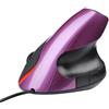 ulafbwur ABS Mouse ergonomico verticale ufficio 5 pulsanti 1200 DPI mouse ottico per PC portatile
