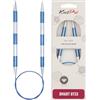 KnitPro K42075 Ferri da Maglia: circolari, Metallo Nylon, Blu, 7,00 mm