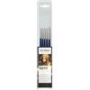 Da Vinci Serie 5257 Set di pennelli in zibellino Rosso, Blu, Bianco/Nero, 30 x 30 x 30 cm