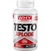 WHY SPORT TESTO XPLODE - Pre Workout - Integratore Alimentare Con Ashwagandha - 90 Compresse