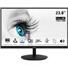 MSI MONITOR 23,8 LED IPS 16:9 FHD 1MS 300 CDM, VGA/DP/HDMI, MULTIMEDIALE