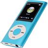 ASHATA 64G Walkman Lettore MP3, Schermo da 1,8 Pollici Lettore Musicale MP3 per lo Studio Sportivo, Supporto MP3 WMA FLAC APE AAC OGG e ACELP, Auricolare Incluso (Blu)