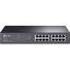 TP-Link ADATA TP-Link TP-Link TL-SG1016PE 16-Port Gigabit Web Managed Facile Intelligente Ethernet Poe + Switch, 13 Pollici per Montaggio su Rack (8 Poe + Porti, 110 Watt di bilancio)
