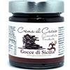 Gocce di Sicilia Crema al Cacao - Cioccolato fondente 190 g - Creme dolci spalmabili