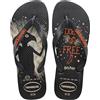 Havaianas Top Harry Potter, Infradito Unisex - Adulto, New Graffit Graffit Metalic, 43/44 EU