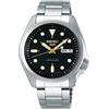 Seiko Orologio automatico 5 Sport SRPE57K1, cinturino, Bracciale