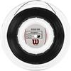 Wilson WRZ908100 Corda da Tennis Revolve Spin, Bobina 200 m, Unisex, Nero, 1.25 mm