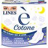 FATER SpA Assorbenti Cotone Notte con Ali LINES è 9 Pezzi