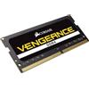 Corsair Vengeance SODIMM 16GB (2x8GB) DDR4 2666MHz CL18 Memoria per Laptop/Notebook (Supporto Processori Intel Core i5 e i7 di Sesta Generazione), Nero
