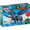 Playmobil DreamWorks Dragons 70037, Sdentato e Hiccup con Baby Dragon, dai 4 Anni