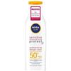 Nivea Sun Sensitive Immediate Protect Latte Solare Pelli Allergiche SPF 50+ 200 ml