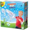 SES Creative 02322 - Ragnatela mega bolle, bollicine super forti, strumento bolla in legno, attività divertente per i bambini