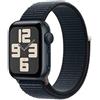 Apple Watch SE 2023 GPS 44mm Midnight Aluminium Case with Midnight Sport Loop EU