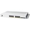 Cisco Switch di rete Cisco Catalyst 1300 Gestito L2/L3 Gigabit Ethernet (10/100/1000) Supporto Power over (PoE) Grigio [C1300-24P-4G]