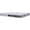 Cisco Switch di rete Cisco CBS350 Gestito L3 Gigabit Ethernet (10/100/1000) Supporto Power over (PoE) 1U Nero, Grigio [CBS350-24NGP-4X-EU]