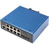 Digitus Switch di rete Digitus industriale Gigabit Ethernet a 8+2 porte gestito L2 [DN-651156]