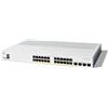 Cisco Switch di rete Cisco Catalyst 1300 Gestito L2/L3 Gigabit Ethernet (10/100/1000) Supporto Power over (PoE) Grigio [C1300-24P-4X]