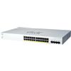 Cisco Switch di rete Cisco CBS220-24P-4G Gestito L2 Gigabit Ethernet (10/100/1000) Supporto Power over (PoE) 1U Bianco [CBS220-24P-4G-EU]