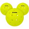 Franklin Sports X-40 Outdoor Pickleballs, Pickleball-X Performance 40 Palline da Esterno, Rosa Unisex Adulto, 3 Count