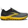 BROOKS scarpe trail running brooks Cascadia 17 grigio/giallo