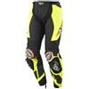 Ixon Pantalone Moto Pelle Ixon VORTEX 3 PT Nero Giallo Fluo