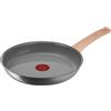 Lagostina Vivissima, Padella Antiaderente 30 cm con Manico Lungo, Rivestimento in Ceramica, Riscaldamento Rapido e Cottura Uniforme, Adatto a Tutte le Fonti di Calore Inclusa Induzione