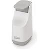 Joseph Joseph Slim Dispenser di Sapone Compatto, Grigio/Bianco, 9,1 x 6,2 x 14,1 cm