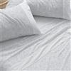 Burrito Blanco | Set di lenzuola | Letto da 90 cm (+misure disponibili) | Poliestere 50% cotone 50% | Design 536 | Colore blu (90 x 190/200 cm)