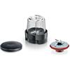 Bosch Hausgeräte Bosch MUZS68CG Accessorio Tritacarne per Impastatrice, Acciaio | Accessorio originale per Impastatrice MUM6, Tritacarne per Macinatura fine/media/grossa, Facile da montare e pulire, robusto