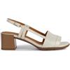 Geox D New Marykarmen A, Sandali con Tacco Donna, Sabbia, 39 EU