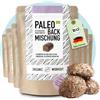 Organic Workout PALEO MIX DA FORNO Confezione da 10 - alternativa al pane biologico, senza glutine, a basso contenuto di carboidrati, proteica, alternativa al pane fitness, alimentazione pulita, senza cereali