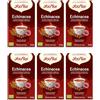 Yogi Tea - Echinacea Bio - Infuso Ayurvedico - Miscela di erbe con Echinacea, Rooibos, Cardamomo - Confezione da 6x17 bustine (102 bustine in totale)