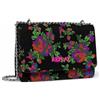 Replay Borsa a Spalla Donna Piccola, Multicolore (Nero+Rosso+Glicine+Verde 1626), Taglia Unica