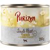 Purizon Confezione prova: Purizon Crocchette, Alimenti umidi e Snack per gatto - NUOVO: 200 g umido Single Meat Pollo con fiori di camomilla