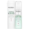 Goldwell Dualsenses Curls & Waves Hydrating Conditioner 200ml Serum Spray 150ml